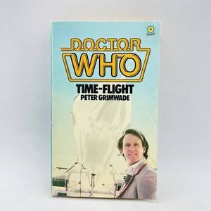 Doctor Who - Time-Flight by Peter Grimwade Paperback Book 1983 #74 Dr - Picture 1 of 13