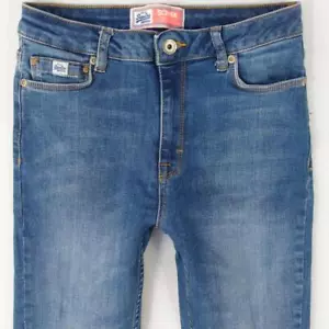 Damens SuperDry SOPHIA SKINNY Slim Elasthan Blau Jeans W27 L32 Größe 34 - Bild 1 von 7