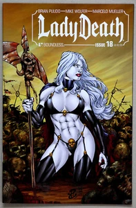 Lady Death #18 - Boundless - Brian Pulido - Mike Wolfer - Marcelo Mueller - Imagen 1 de 2