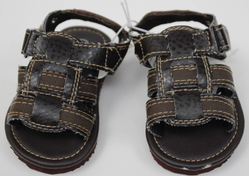 Koala Kids Infant Boys Brown Sandal Shoes Size 3 NWT - Image 1 of 1