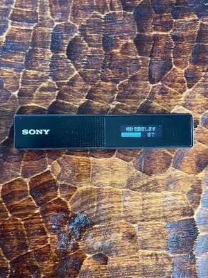 Sony ICD-TX650 Stereo IC Recorder Black Slim High Quality From Japan - Image 1 of 4