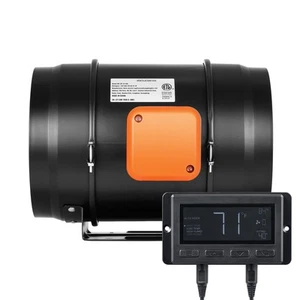 68W Rauchabzug Rohrventilator Abluftventilator Inline-Kanalventilator - Bild 1 von 12