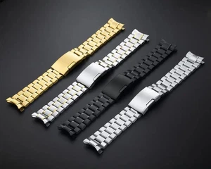 Stainless Steel Watch Strap for Samsung Galaxy 46 S3 22mm Silver Quick Wristband - Picture 1 of 32