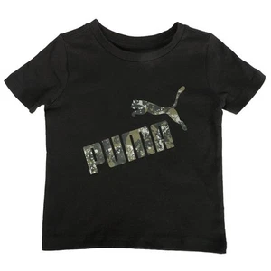 Puma Camouflage Crew Neck Short Sleeve T-Shirt Toddler Boys Size 2T Casual Tops - Picture 1 of 2
