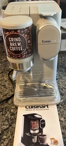 Cuisinart 12 oz Single-Serve Coffee Maker Black DGB-2 Grinder LED Indicator - Picture 1 of 5