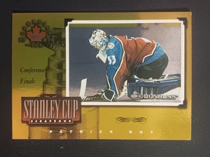 1997-98 Donruss Canadian Ice Stanley Cup Sammelalbum Gold /1000 Patrick Roy #27 - Bild 1 von 2