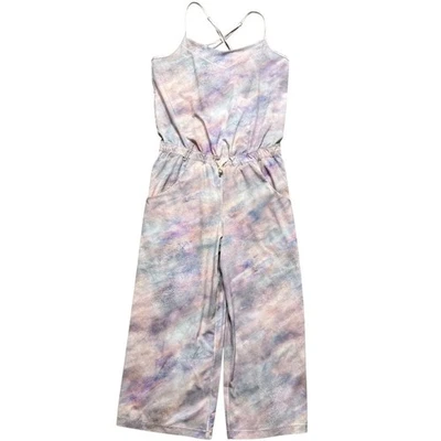 Ivivva by Lululemon Mono Mameluco Niñas 12 Tie Dye Rosa Niños Pierna Ancha Foto 1 de 4
