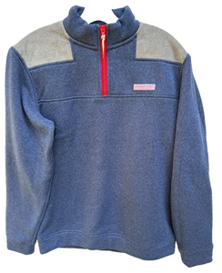 Vineyard Vines 1/4 Zip Jacke Herren Small Blau 100% Polyester - Bild 1 von 9