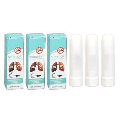 MARKENLOS 3pcs Breathe Free Quick Stick 0.04 Oz Relieve Enhances Breathing Cleaning Re TOS