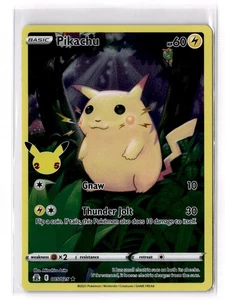 Pikachu 005/025 Celebrations Holo NM - Picture 1 of 2
