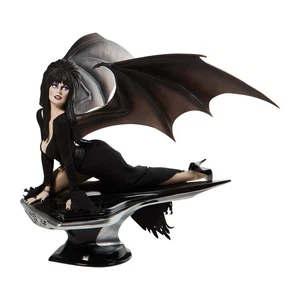 Enesco Elvira Mistress The Dark Grand Jester Studios Deluxe escala 1:4 16 pulgadas - Imagen 1 de 9