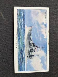 Tarjeta de artesanía naval moderna 1939 Player # 42 "Quincy" (EX) - Imagen 1 de 3