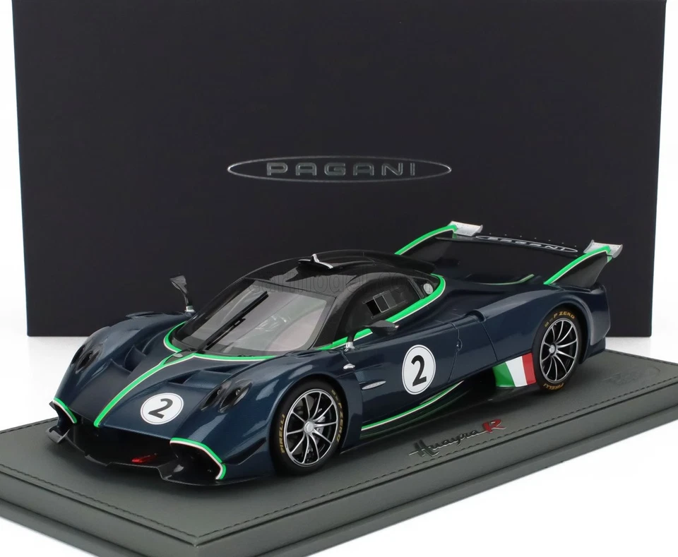 1/18 BBR-MODELS - PAGANI - HUAYRA R N 2 RACING 2021 - CON VETRINA - P18218i-VET - Immagine 1 di 1
