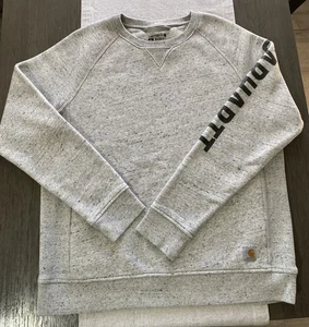 Carhartt Pullover Damen X Large 16/18 grau Pulli Sweatshirt - Bild 1 von 7