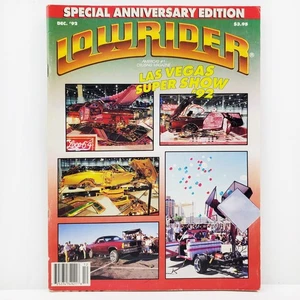 Lowrider Magazine Vintage 1992 Anniversary Issue Vegas Super Show Unread Spine - Picture 1 of 9
