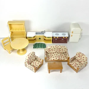 Calico Critters Sylvanian Families Furniture Lot- Assorted Sets 11pcs. - Picture 1 of 15