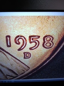 1958 D Lincoln Wheat Penny Cent DDO-Copper Coins 1DO-001 Variety BU RED OBWR #1 - Picture 1 of 9