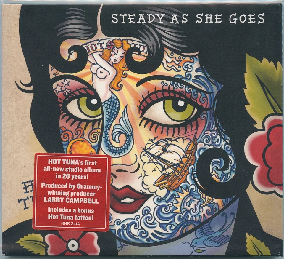 Hot Tuna – Steady As She Goes | CD Digipak incl Tattoo | wie neu - Bild 1 von 4