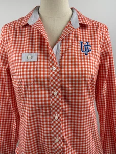Cutter & Buck Orange University Florida Alligatoren Langarm Golfshirt Damen Medium - Bild 1 von 6