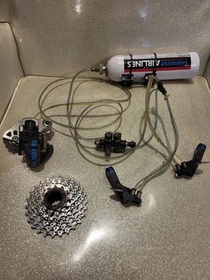  Shimano Airlines Rear Derailleur shifter Cassette System - Image 1 of 4