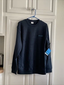 Hombre Columbia Sudadera Azul Oscuro Talla Grande (42) NUEVO CON ETIQUETAS - Imagen 1 de 6