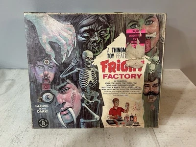 Juguete Mattel Fright Factory A Thing Maker 1966 casi completo con caja Foto 1 de 4