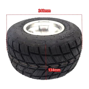Kartreifen Vorderrad 10X4.50-5 Hinterrad 11X7.10-5 Drift Kart Vakuumreifen Acce - Bild 1 von 14