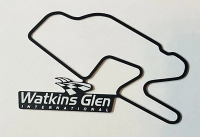 Watkins Glen Impreso en 3D NASCAR Esquema de Pista - Arte de Pared NASCAR Foto 1 de 4
