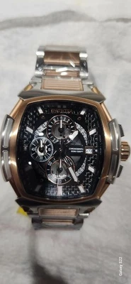 Invicta  DIABLO S1 RALLY M# 34514 2 TONE ROSE GOLD  SILVER BRACELET  - Image 1 of 4