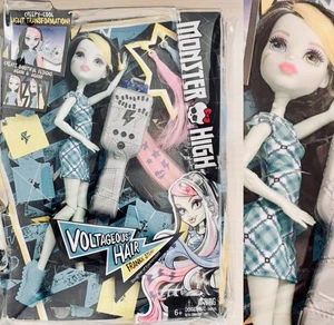 Monster High Frankie Stein Voltageous Hair 2015 Mattel ~ Nuevo en caja dañada - Imagen 1 de 9