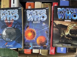 4x Doctor Who BBC EDA BOOKS Pb Inc The Eight Doctors Eighth Doctor - Picture 1 of 5