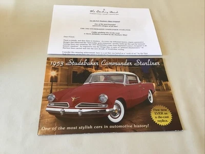 Danbury Mint 1953 Studebaker Commander Starliner Brochure Only 1:24 - Image 1 of 4