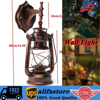 Outdoor Ornate Wall Sconce Light Fixture Porch Column Antique Vintage Victorian - Image 1 of 4