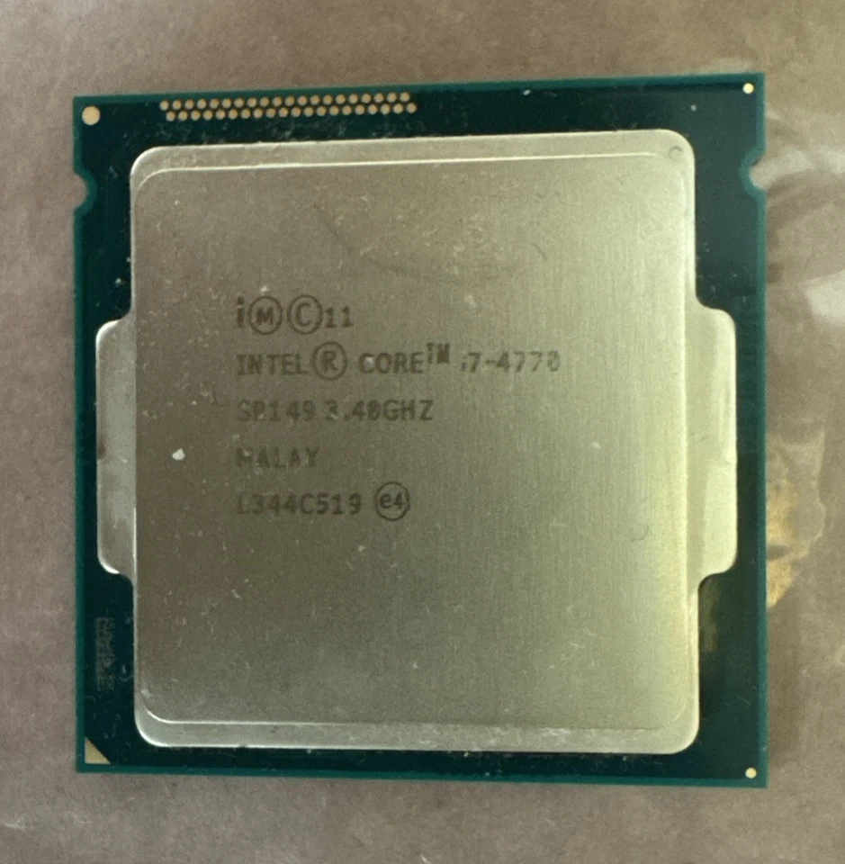 Intel Core i7-4770 3.40GHz Processor, SR149 - Image 1 of 1