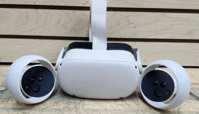 Oculus Quest 2 Meta VR Headset - Image 1 of 4