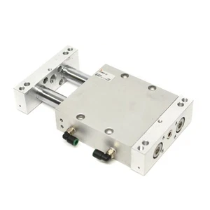 SMC CXWM32-50 Guided Cylinder Dual Piston Slide Unit Bore Size 32mm, Stroke 50mm - Picture 1 of 5