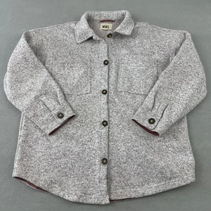 Madewell MWL Hemdjacke Damen groß grau Knopfleiste weicher Strick Kuschel Shacket - Bild 1 von 9