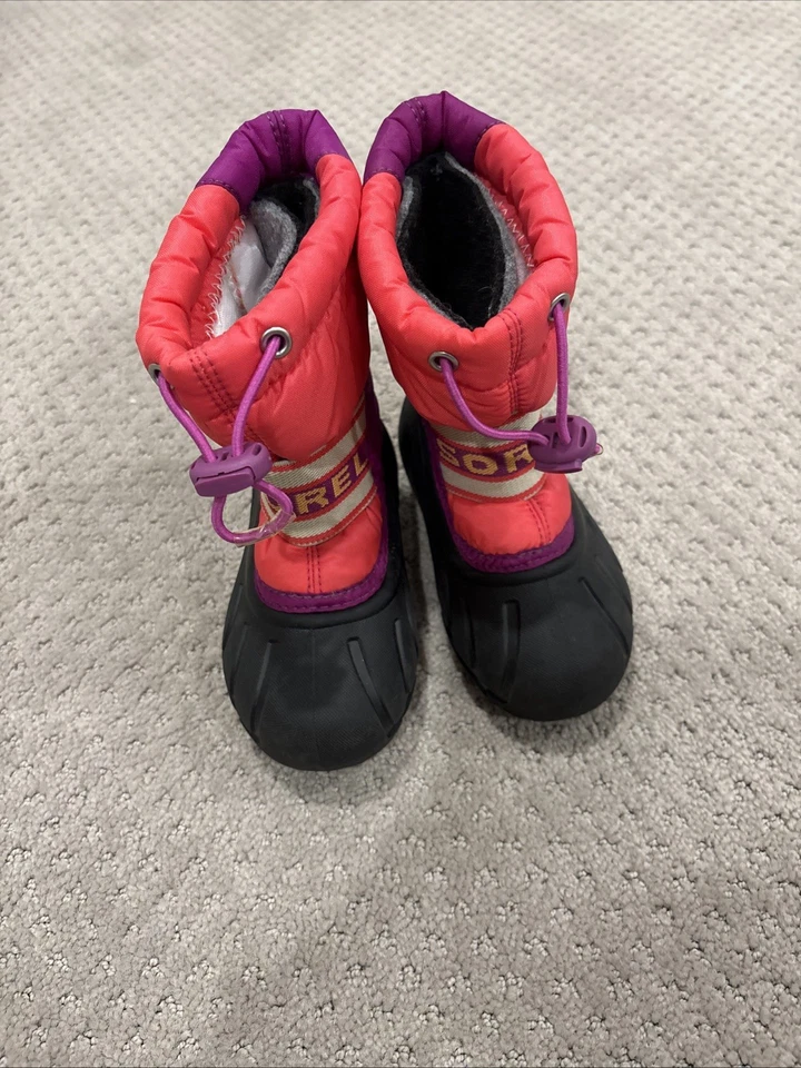 BOTAS DE NIEVE SOREL NIÑOS CUB PÚRPURA MULTI NIÑOS PEQUEÑOS 8 M Foto 1 de 4
