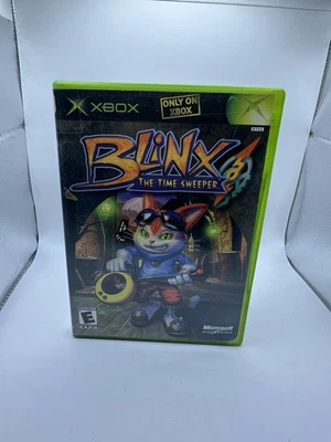 Blinx: The Time Sweeper (Microsoft Xbox, 2002) – Complete w/ Manual – Tested - Image 1 of 4