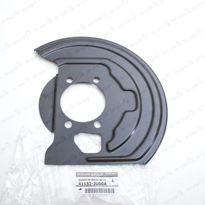 Nuevo protector antipolvo freno delantero derecho genuino OEM Nissan Juke 09-15 Rogue 41151-JU00A Foto 1 de 4