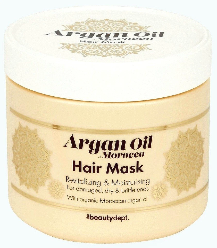 THE BEAUTY DEPT. Haarmaske Argan Öl of Morocco Creme revitalisierend feuchtigkeitsspendend 500 ml