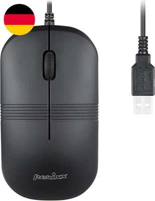 Perixx PERIMICE-503 Kabelgebundene Optische Maus, Wasserdicht Und Waschbar, IP 6 - Bild 1 von 4