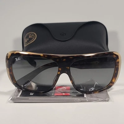 Gafas de sol Ray-Ban RB2196 1292/B1 Blair Habana en ceja transparente/gris oscuro Foto 1 de 4