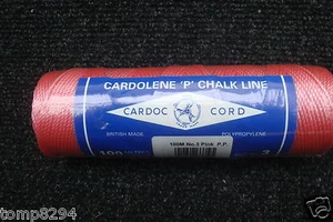 CARDOC 100M POLYPROPYLEN PLUMB OR CHALK LINE PINK - Bild 1 von 1