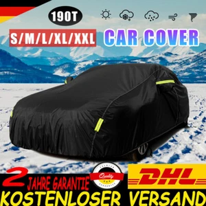 M/L/XL/XXL Autoabdeckung Vollgarage Ganzgarage Abdeckplane UV Staubdicht KFZ PKW - Bild 1 von 8
