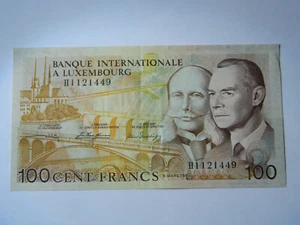1981 100 Francs - Honnert Frang - Luxembourg - N207445 - superb condition - Picture 1 of 6