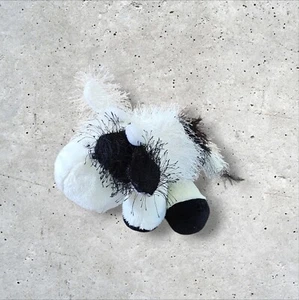 Ganz Webkinz Cow LIL KINZ 7" Black & White Stuffed Animal Plush HS003 No Code - Picture 1 of 10