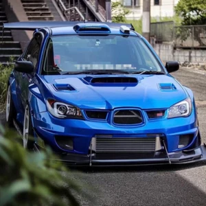 1 par de cubiertas de espejo aptas para fibra de carbono Impreza WRX STI GDA GDB SUBARU 04-07 - Imagen 1 de 3