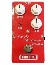 Tone City Rock Magma Distortion Super Sustain Guitar Effect Pedal
