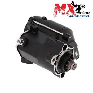 Starter Motor Black Harley XL 883 2004-2008 - Picture 1 of 1